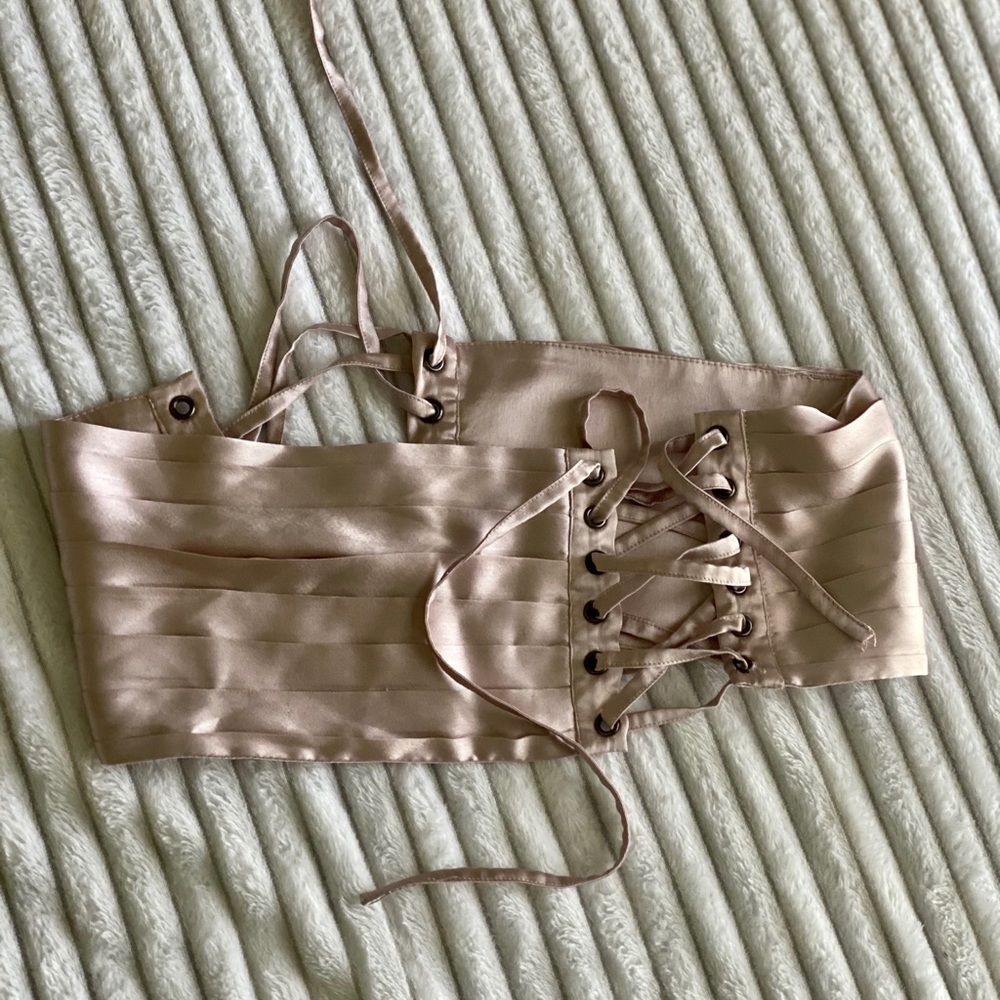 Free People corset-style bralette